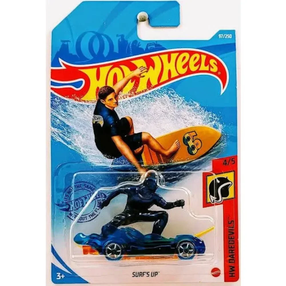 Hot Wheels Surf's Up, Hw Daredevils 4/5 Blue 97/250